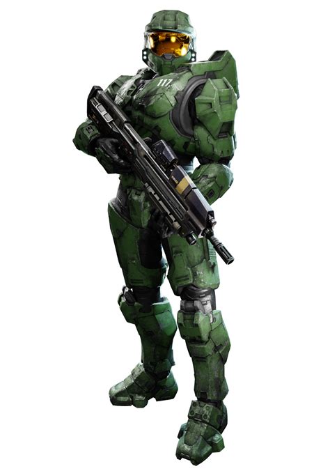 Master Chief Halo Infinite With Halo 4 Render Pose By Ruvkun On Deviantart