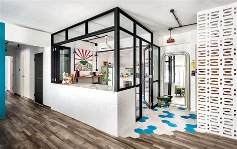 Balancing work and family life has become a key challenge do remember that you can always opt for the middle ground if you wish. 10 open-concept homes with designs that integrate interior windows | Home & Decor Singapore # ...