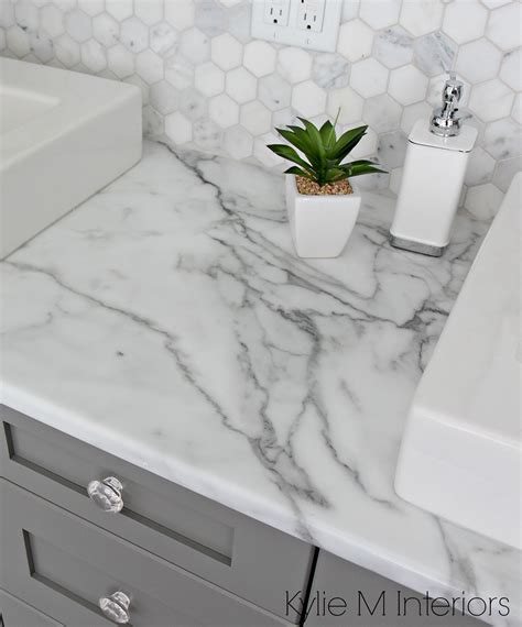 Calacatta Marble Countertop By Formica Laminate 180fx Hexagon Marble