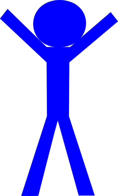 Blue Man Clip Art At Vector Clip Art Online Royalty Free