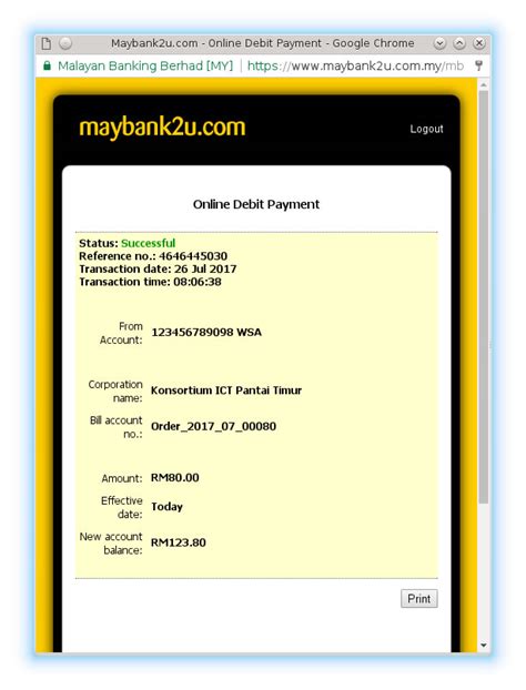 If you normally bank with maybank, and want the convenience of spending online with paypal, there are a few you may be wondering how to link your maybank account to paypal, how to proceed through the online transaction as normal. Print transaction history maybank2u