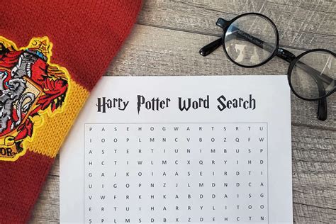 Harry Potter Word Search Mega Harry Potter Word Find Word Search