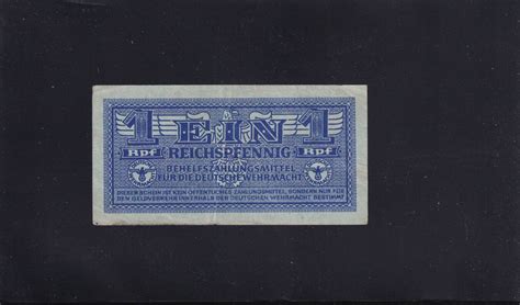 Drittes Reich Deutsche Wehrmacht 1 Pfennig 1939 1945 Ro 501a DWM 2a