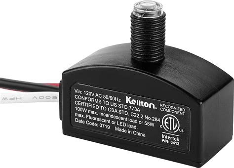 Keilton 120v Ac Dusk To Dawn Photocell Light Sensor Outdoor Hard Wired