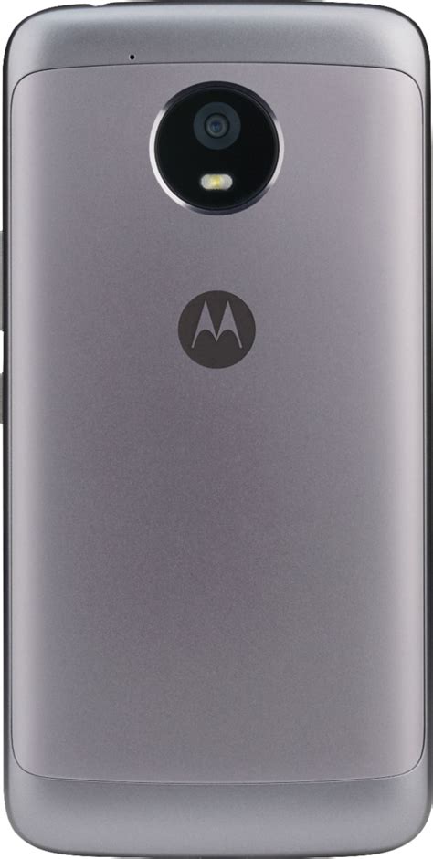 Best Buy Motorola Moto E4 Plus Cell Phone Gray Consumer Cellular