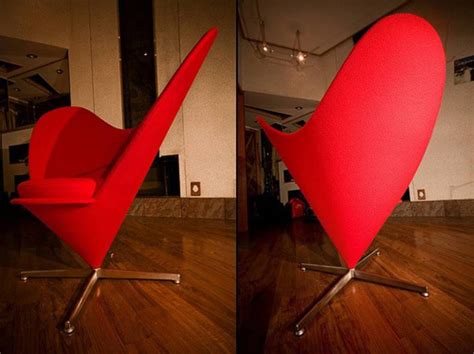 With a furniture series based on simple geometric shapes, panton anticipated elements of pop art, while also emulating the most famous designs from this series are the cone chair and the heart cone chair. Heart Cone Chair by Verner Panton - Home Reviews