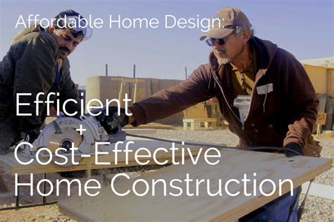 Also, check out our free building cost estimate more accurate estimate. Affordable Home Design: Efficient + Cost-Effective House ...