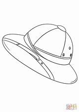 Safari Hat Coloring Printable Mexican Sun Hats Getcolorings Drawing Usa Projects Delivered Ladies Pag Supercoloring Crafts Categories sketch template