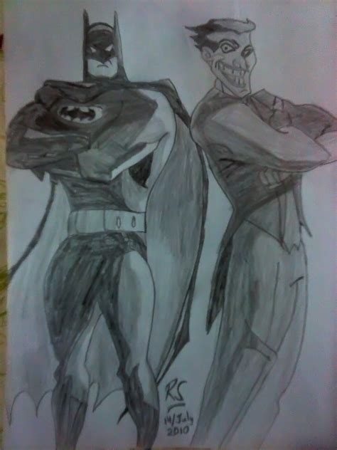 Batman Joker By Rohit Orange On Deviantart