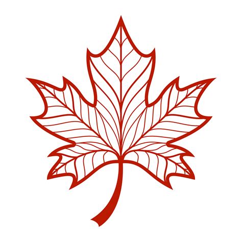 Autumn Maple Leaf Vector Logo 552220 Vector Art At Vecteezy