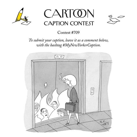 The New Yorker Cartoonss Instagram Post “enter This Weeks Caption Contest Right Here On
