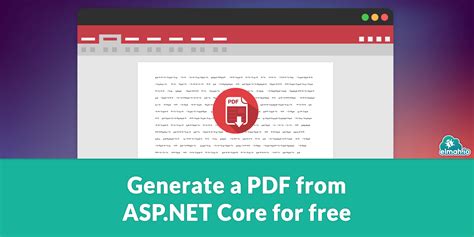 Generate A Pdf From Asp Net Core For Free Hot Sex Picture