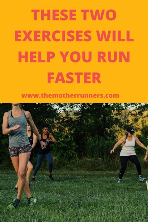 These 2 Exercises Will Make You Run Faster The Mother Runners How To Run Faster Running