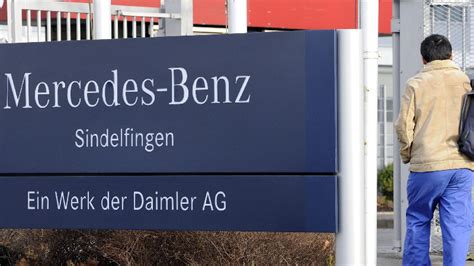 Automobilindustrie Daimler Setzt Zum Jahresbeginn Auf Kurzarbeit