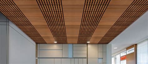 Wood is renowned for its natural beauty and warmth, offering a luxurious, modern interior finish. r3a materials: Armstrong Woodworks Ceiling- New Woodworks ...