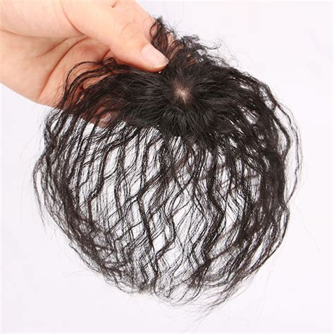 Human Hair Topper Clip In Top Crown Hairpieces For Thinning Hair