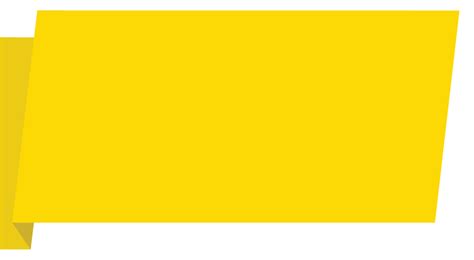 Yellow Banner Download Png Image Png Arts