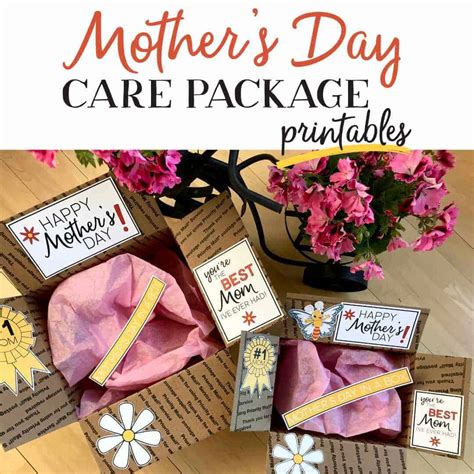 Mothers Day Care Package Box Decor Sunshine And Rainy Days