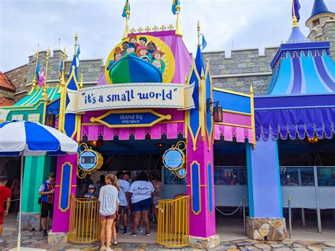 Its A Small World At Magic Kingdom Closing For Refurbishment On July