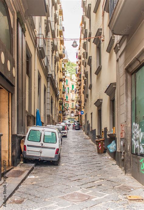 Naples Italy An Intricate Maze Of Narrow Streets And Alleys The