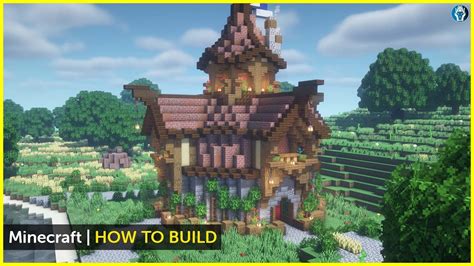Minecraft How To Build A Fantasy Entrance To The Mine Tutorial Youtube