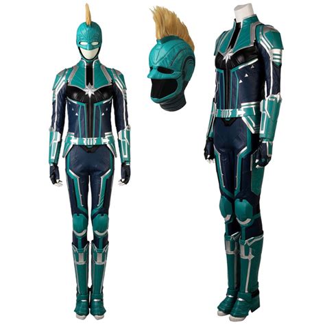 2019 Captain Marvel Costume Carol Danvers Cosplay Costume The First