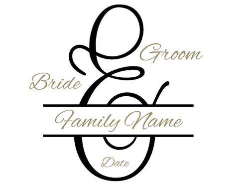 Wedding Monogram Initials Free