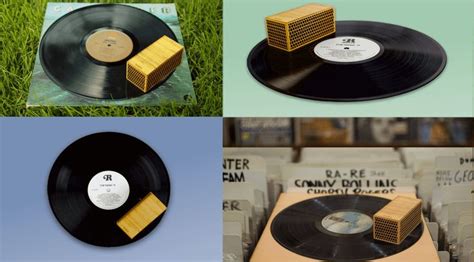 Rokblok Is The Worlds Smallest Wireless Record Player That Plays Your