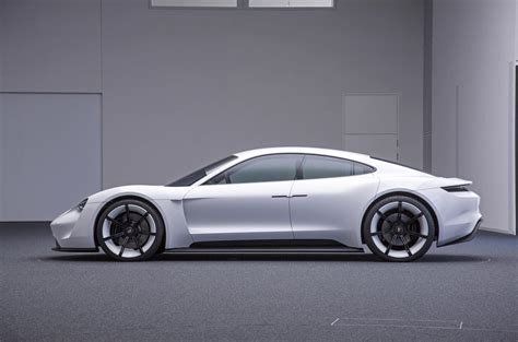 Porsche Mission E Electric Saloon Revealed At Frankfurt Autocar