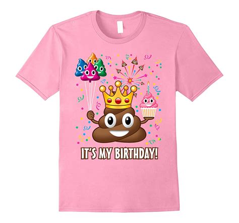 Its My Birthday Poop Emoji T Shirt Fl Sunflowershirt