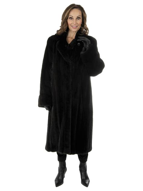 Ranch Female Mink Fur 78 Coat Medium Estate Furs