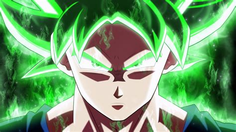 Super Saiyan Goku Verde Fondo De Pantalla De San Goku 1600x900