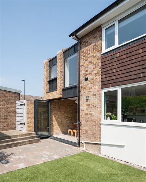 Re Imagining A 1960s Terraced House With 2 Storey Side Extension With