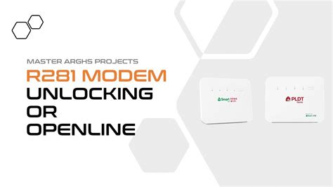 R281 Modem Unlocking Or Openline In 2 Minutes 2022 Youtube