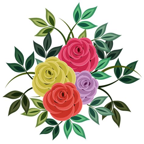 Roses Flowers Floral Free Image On Pixabay