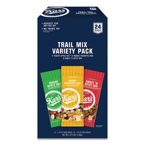 Avtsn08361 Kars Sn08361 Trail Mix Variety Pack Assorted Flavors 24