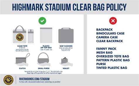 Clear Bag Policy Highmark Stadium