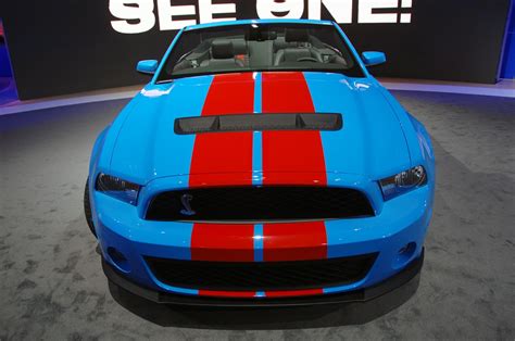 Grabber Blue 2010 Ford Mustang Shelby Gt 500 Convertible