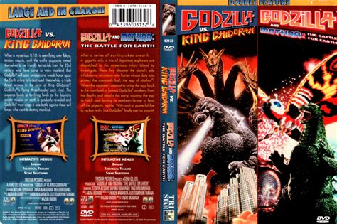 Godzilla Vs King Ghidorah 1991 And Godzilla And Mothra The Battle For