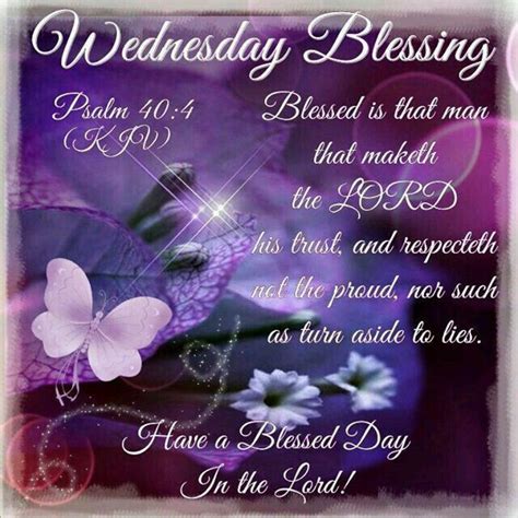 Wednesday Blessing Psalm 404 1611 Kjv Blessed Is That Man