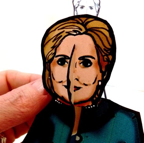Hillary Clinton For President Paper Doll Set Printable Etsy