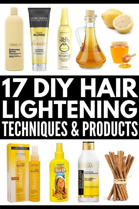 How To Naturally Lighten Hair 17 Hair Lightening Techniques And Products