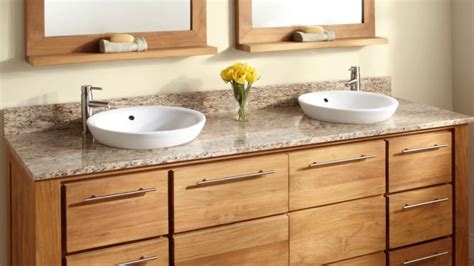 Bathroom Oak Cabinets Design For Home