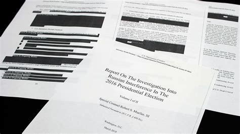 robert mueller report release redacted version made public abc13 houston