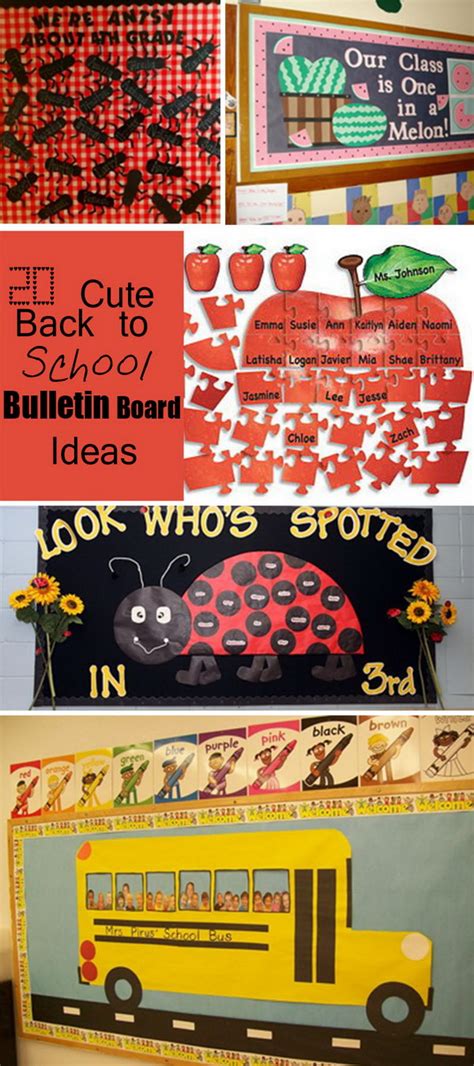 20 Cute Back To School Bulletin Board Ideas 2023
