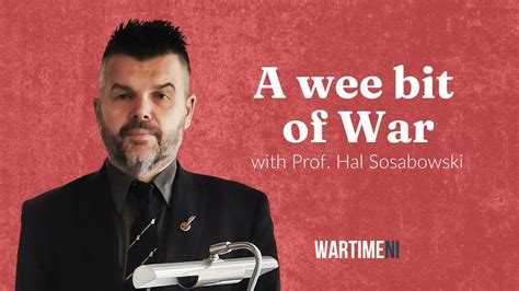Episode 07 A General Chat With Professor Hal Sosabowski Wartimeni