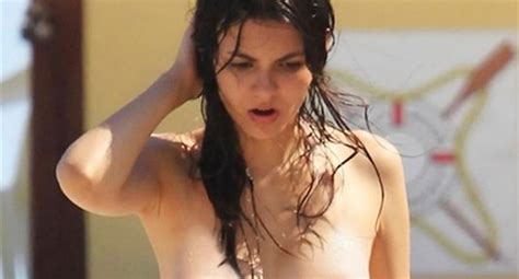 Victoria Justice Caught Topless At The Beach Yes Bitch