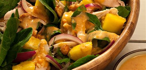 Chicken Mango Peanut Salad Coconutmilkideas