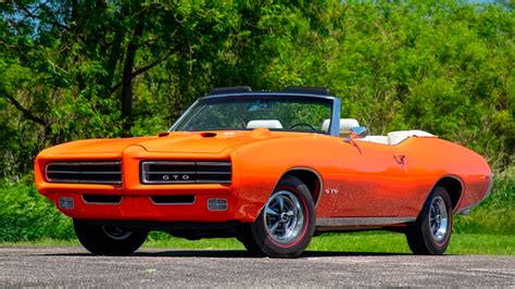 1969 Pontiac Gto Ram Air Iv Convertible Vin 242679b169050 Classiccom