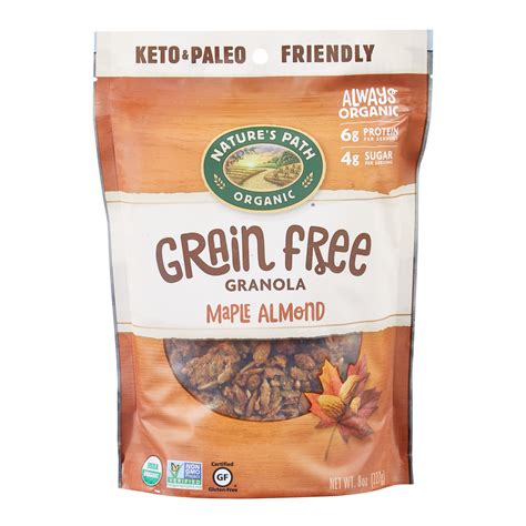 Nature S Path Organic Grain Free Granola Maple Almond Oz Walmart Com